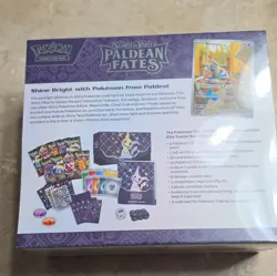 Pokemon TCG Paldean Fates Elite Trainer Box Mimikyu Booster & Promo 2024 - Image 5