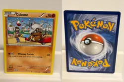 Cubone 77 HEAVILY PLAYED BREAKthrough 162 Pokemon - Image 1