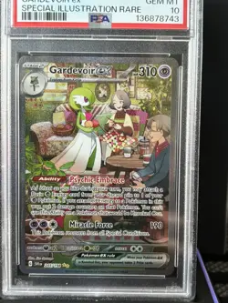 Gardevoir EX 245/198 Special Illustration Rare Pokemon TCG PSA 10 Pristine Slab - Image 2