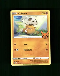 Cubone 069/163 Promo Trick or Trade BOOster Pokemon Near Mint - Image 1