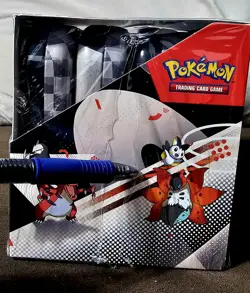 Pokemon TCG Black Bolt/White Flare Mini Tins Display Box *BROKEN SEAL* - Image 4