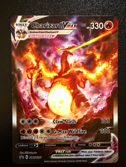 Pokemon Charizard VMAX SWSH261 Black Star Promo (NOT GEM MINT WORTHY) - Image 1