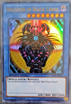 Yugioh Magician Of Black Chaos - SBTK-EN001 - Ultra Rare - 1st Edition - NM - Image 1