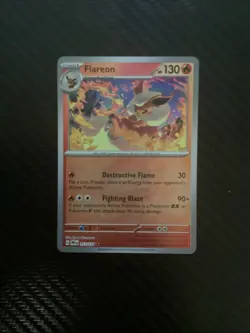Flareon (Poke Ball Pattern) SV: Prismatic Evolutions 013/131 Pokemon TCG NM - Image 1
