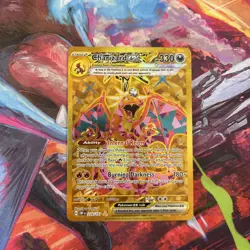 Pokemon TCG Charizard EX Sv03: Obsidian Flames Hyper Rare Card 228/197 - Image 1