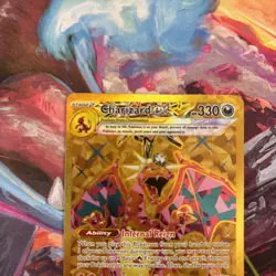 Pokemon TCG Charizard EX Sv03: Obsidian Flames Hyper Rare Card 228/197 - Image 3