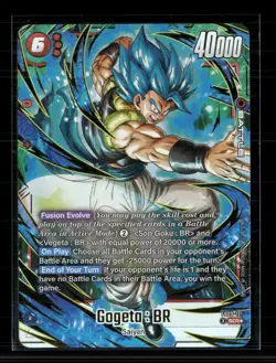 Dragon Ball Super Card Game Dual Evolution Gogeta : BR SCR FB09-121 - Image 1