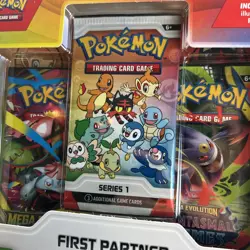 Pokemon TCG First Partner Illustration Collection Series 1 Promo Pack 3 Cards EN - Image 2