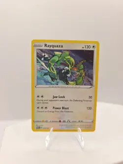 Pokemon TCG Rayquaza Promo Card 14/15 McDonald's 2024 NEAR MINT - Image 1
