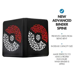 900 Cards Pocket Binder 9 Pocket Game Sport Trading Cards Storage Album Folder⭐ - Image 2