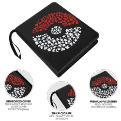 900 Cards Pocket Binder 9 Pocket Game Sport Trading Cards Storage Album Folder⭐ - Image 3