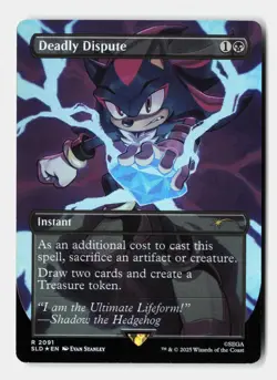 Deadly Dispute (2091) (Rainbow Foil) 2091 Holo Secret Lair Drop Series MTG NM - Image 1