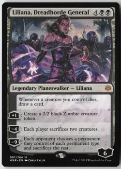 Liliana, Dreadhorde General (97) - Normal - War of the Spark (WAR) - NM - Image 1