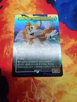 Miles "Tails" Prower (Rainbow Foil) - Secret Lair Drop Series (SLD) - NM - Image 5