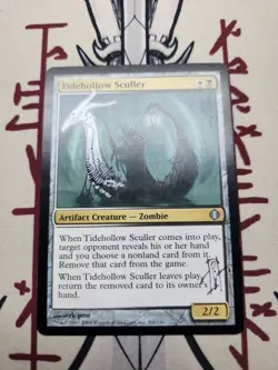Artist Altered RK Post - Tidehollow Sculler - Shards of Alara - Image 1