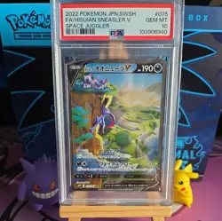 Pokemon Japanese Hisuian Sneasler V SR 075/067 S10P Space Juggler PSA 10 - Image 1