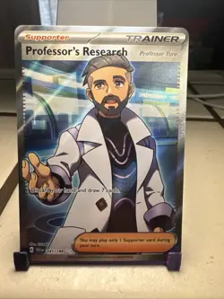 Pokemon TCG Professor's Research Scarlet & Violet 241/198 Ultra Rare - Image 1