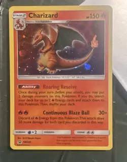 Pokemon Charizard Promo Holo Black Star SM226 SM Stage 2 150 HP Continuous Blaz… - Image 5