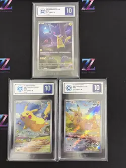 Pokemon TCG Chinese Exclusive Pikachu 151C 171/151 170/151 172/151 3ps ccic 10 - Image 1