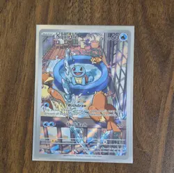Pokemon TCG Squirtle Illustration Rare 148/142 Stellar Crown Holo English - Image 1