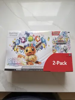 Pokemon Prismatic Evolutions TCG Elite Trainer Box ETB & Booster Bundle Costco - Image 1
