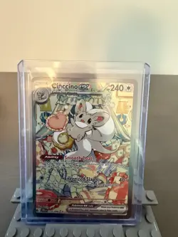 Pokemon TCG Cinccino EX Special Illustration Rare 119/086 Chaos Rising - Image 1