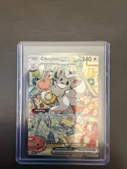 Pokemon TCG Cinccino EX Special Illustration Rare 119/086 Chaos Rising - Image 3