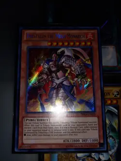 X1 Thestalos the Mega Monarch - PRIO-EN035 - Secret Rare - Unlimited Edi - Image 1