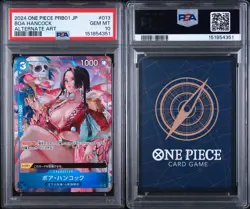 Japanese One Piece 2024 Boa Hancock ST03-013 THE BEST PRB-01 ALT PSA 10 - Image 3