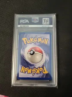 2000 Pokemon TEAM ROCKET 1st Edition DARK PERSIAN 42/82 PSA graded 9 MINT - Image 4
