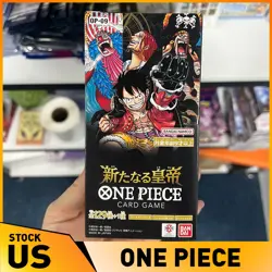 One Piece TCG OP-09 Booster Box The New Emperor Japanese Sealed US - Image 1