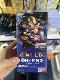 The Azure Sea's Seven OP-14 Booster Box Sealed One Piece Japanese US Stock - Image 4