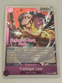 Trafalgar Law OP09-069 Beginners Deck Party - Image 3