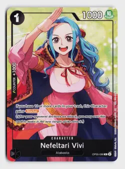 Nefeltari Vivi (Welcome Pack Vol. 2) OP-PR #OP05-086 LP One Piece TCG R - Image 1