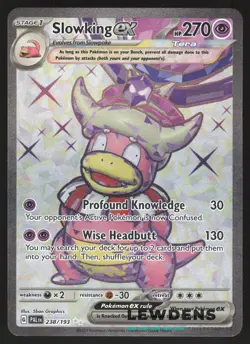 Slowking ex - 238/193 - Full Art Ultra Rare - Paldea Evolved - Pokemon Card - Image 1