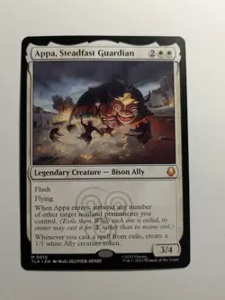 Appa, Steadfast Guardian M Avatar: The Last Airbender 10 NM MtG Regular Non Foil - Image 1