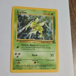 Pokemon TCG Jungle Vintage Lot - Scyther 26/64 Basic English Ken Sugimori - Image 3