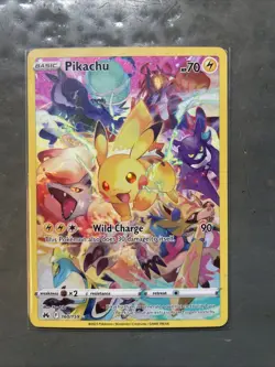 2023 Pokemon Sword & Shield Crown Zenith #160/159 NM Pikachu - Image 1