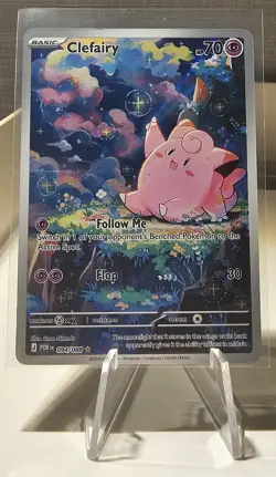 Pokemon TCG Clefairy 094/088 Perfect Order Illustration Rare Card - Image 1