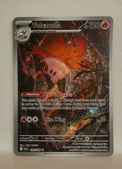 pokemon TCG Volcarona - 100/086 - SV: Black Bolt NM - Image 1