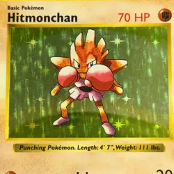 Pokemon Hitmonchan Shadowless Holo Rare 7/102 Base Set CGC 6.5 TCG 1999 WotC - Image 5