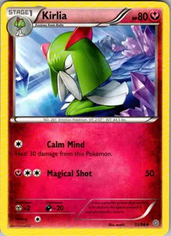 Kirlia Ancient Origins 53/98 Uncommon Pokemon Near Mint - Image 1