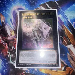 Stellarknight Triverr Ultimate Rare 1St Edition NECH-EN054 Yugioh - Image 1