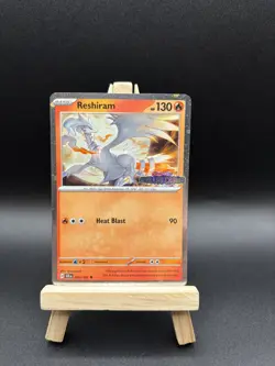 Pokemon TCG Reshiram Holofoil Stellar Crown Stamped Card 022/142 - Image 1