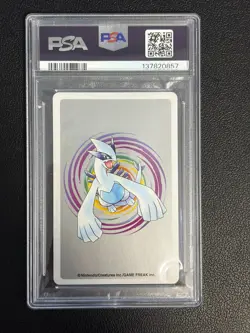 2000 POKEMON SILVER VERSION PLAYING CARDS 3 OF SPADES #149 DRAGONITE PSA 10 - Image 4