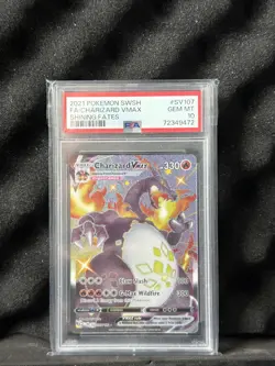 Pokemon TCG Charizard VMAX Shining Fates SV107/SV122 PSA 10 Gem Mint - Image 1