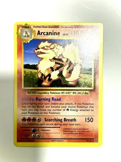 Arcanine 18/108 Rare Evolutions Pokemon Near Mint - Image 1