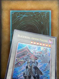 Yugioh Blackwing Armor Master CRMS-EN041 Ultimate Rare EURO PRINT VLP - Image 2