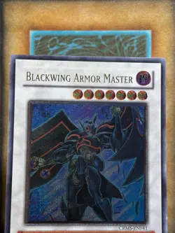 Yugioh Blackwing Armor Master CRMS-EN041 Ultimate Rare EURO PRINT VLP - Image 4