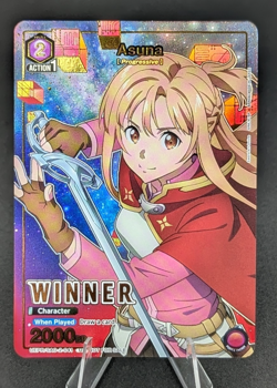 Union Arena Asuna UEPR/SAO-2-041 - (UEPR) Winner Card - Image 1